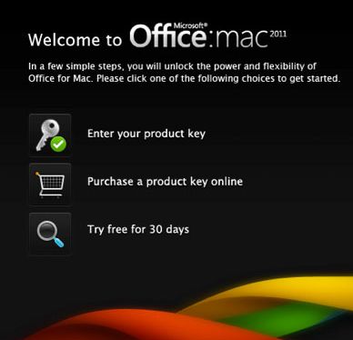 product key for microsoft office 2011 for mac not working